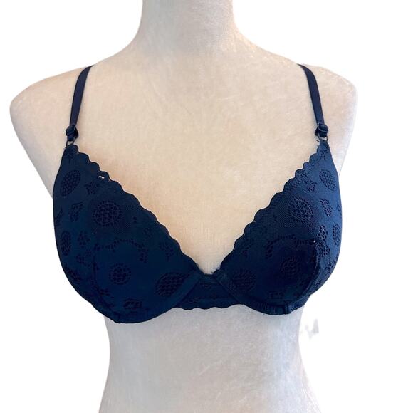 Aerie Real‎ Happy Plunge Bra, Size 32D - Picture 1 of 8